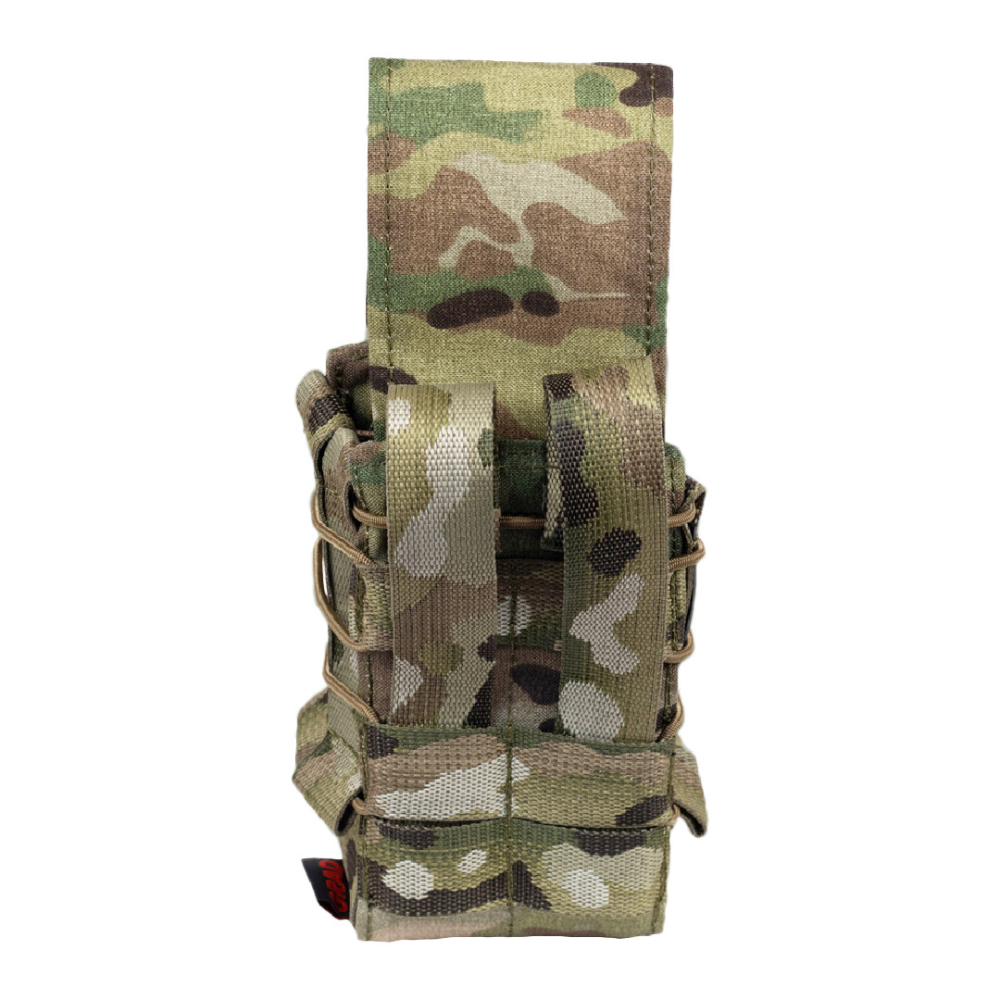 Підсумок подвійний під магазин з клапаном Grad АК2Ф Original USA multicam