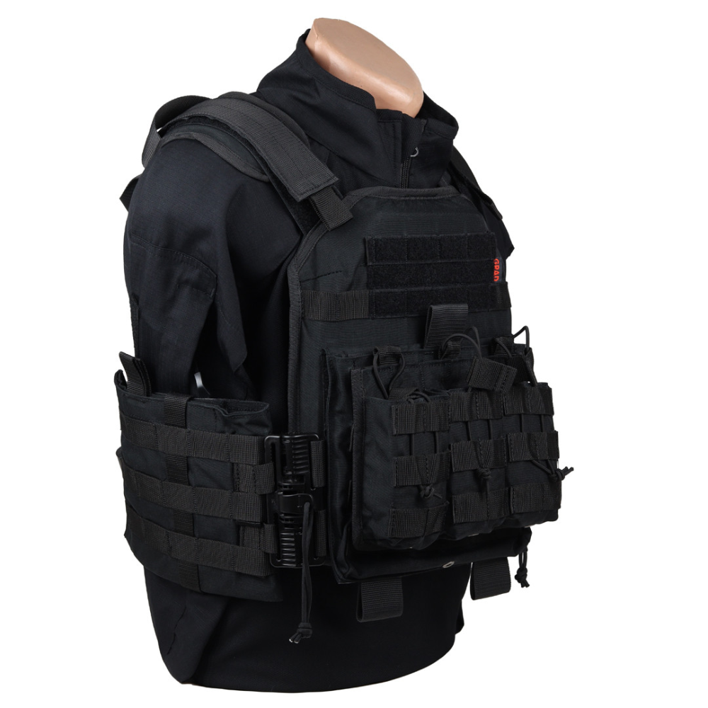 Плитоноска Grad Gear FOPC QRS Black