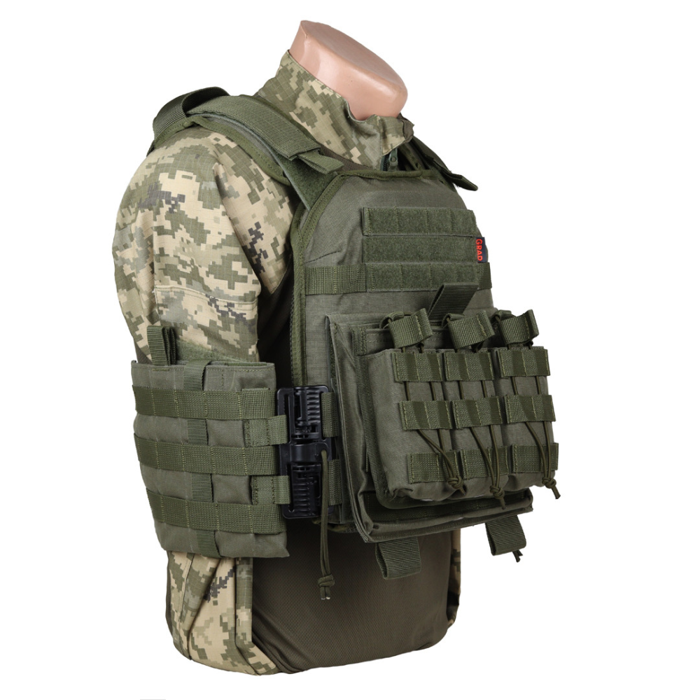Плитоноска Grad Gear FOPC QRS Olive